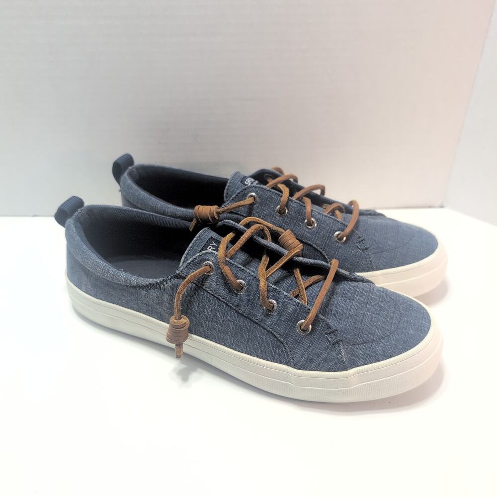 Sperry Topsider Crest Vibe Sneakers Rawhide Laces Women's 9.5